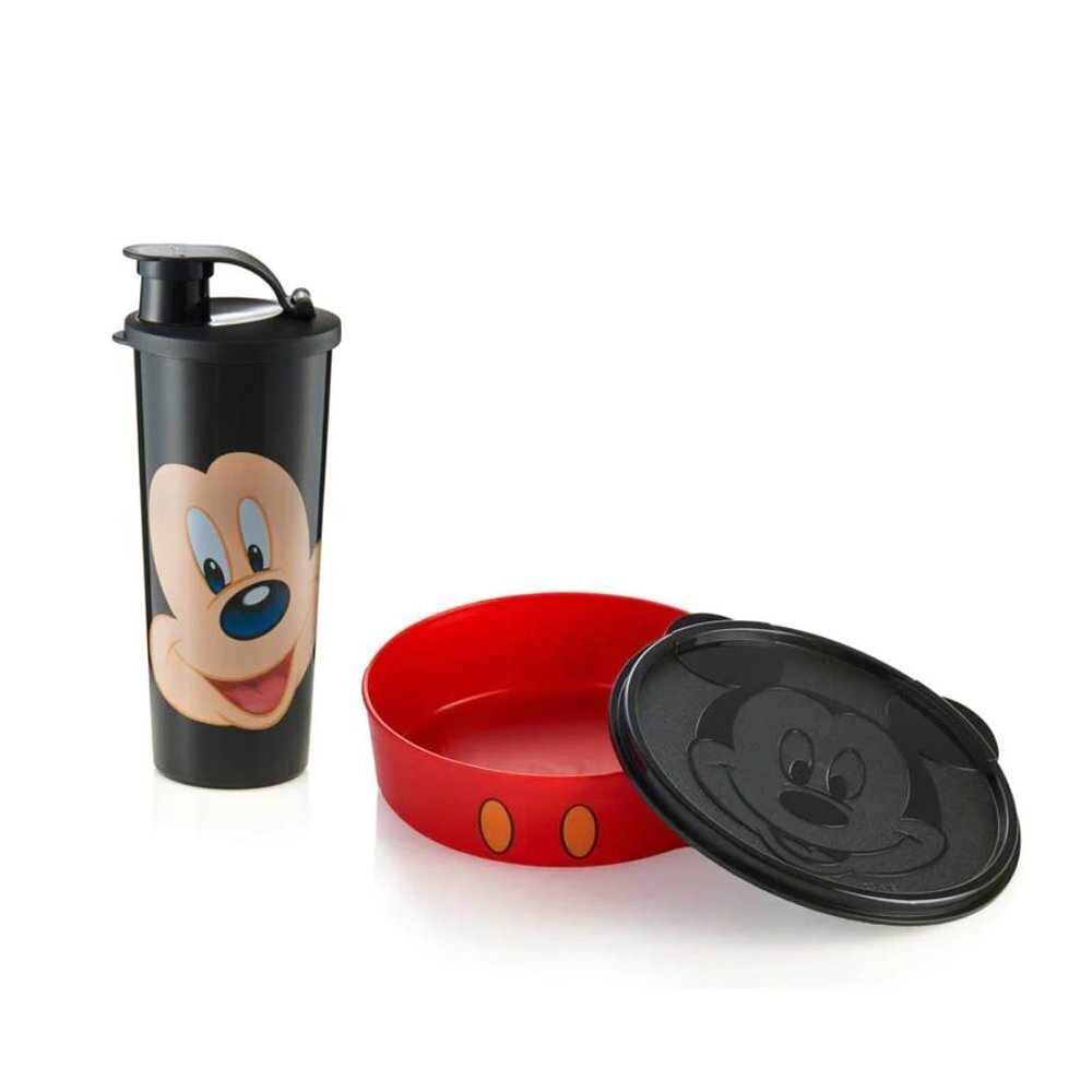 NEW Tupperware Mickey Mouse Eat & Drink Set